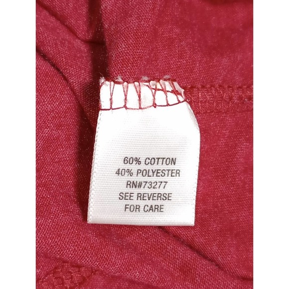 Revyntage Parrot Cockatoo exotic bird T-shirt red long sleeve - Picture 4 of 4